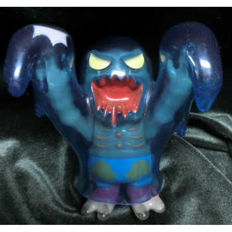 ghost (phosphorescent molded × Clear Blue) by Secret Base
