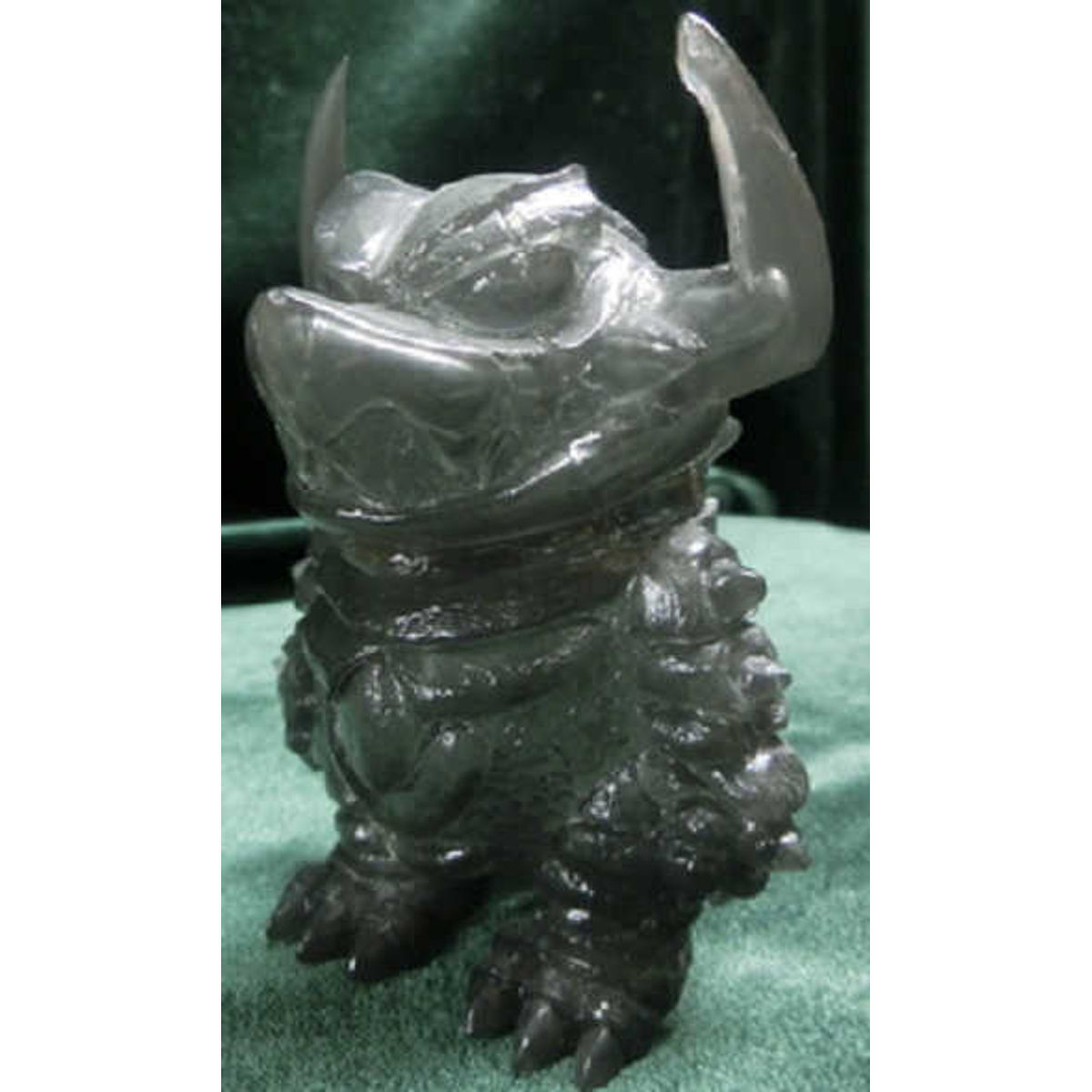 mini fake Desutodon smoked clear molded