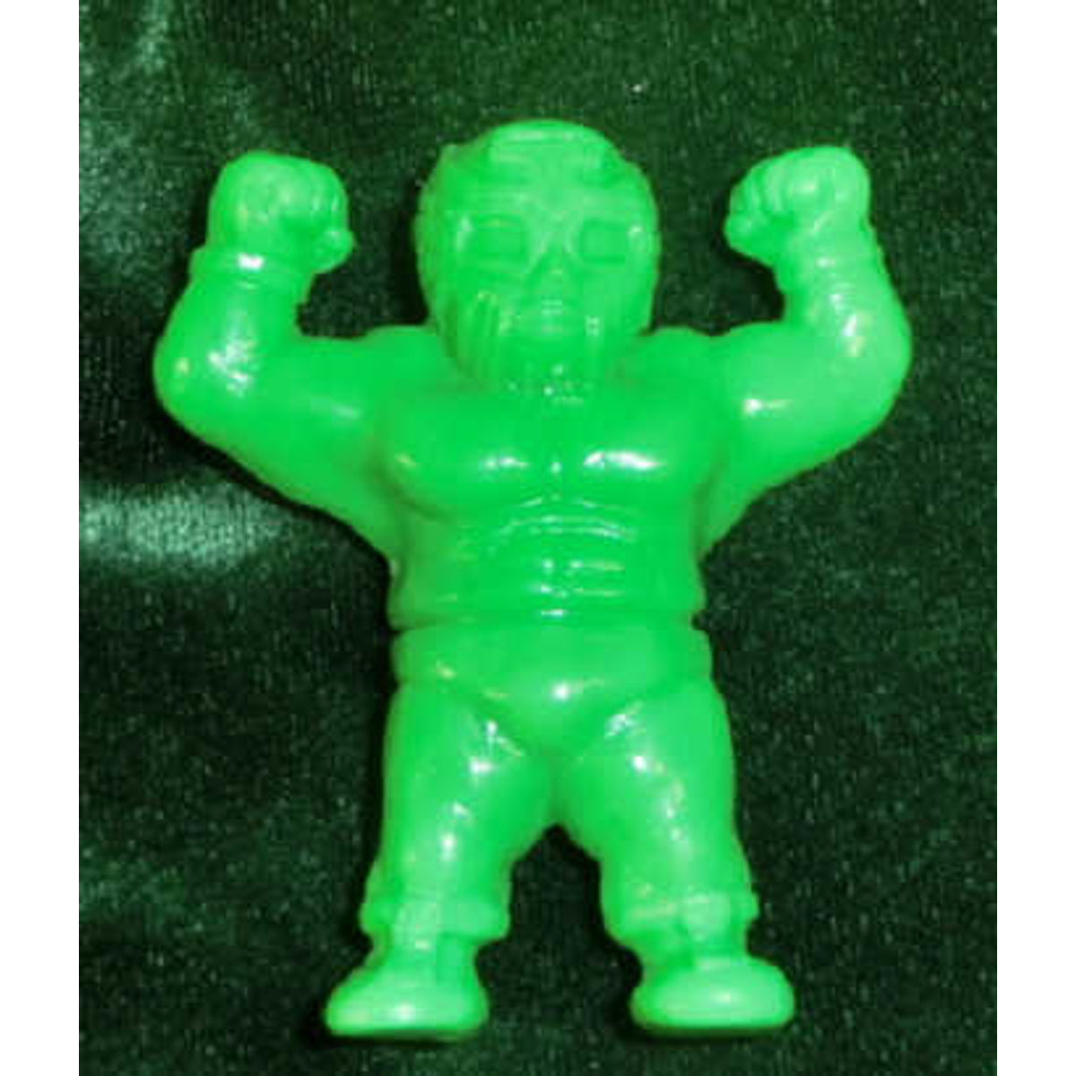 Oneup wrestler mini Soft Vinyl Cementerio! Series green molding