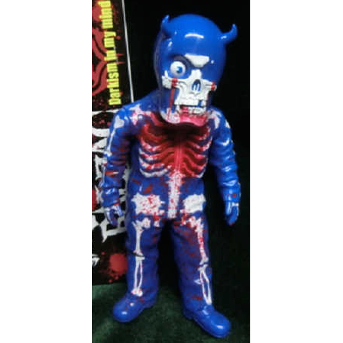 Tokyo Gurentai Skull Man (Kai Ju blue / blue molding / blood splash)
