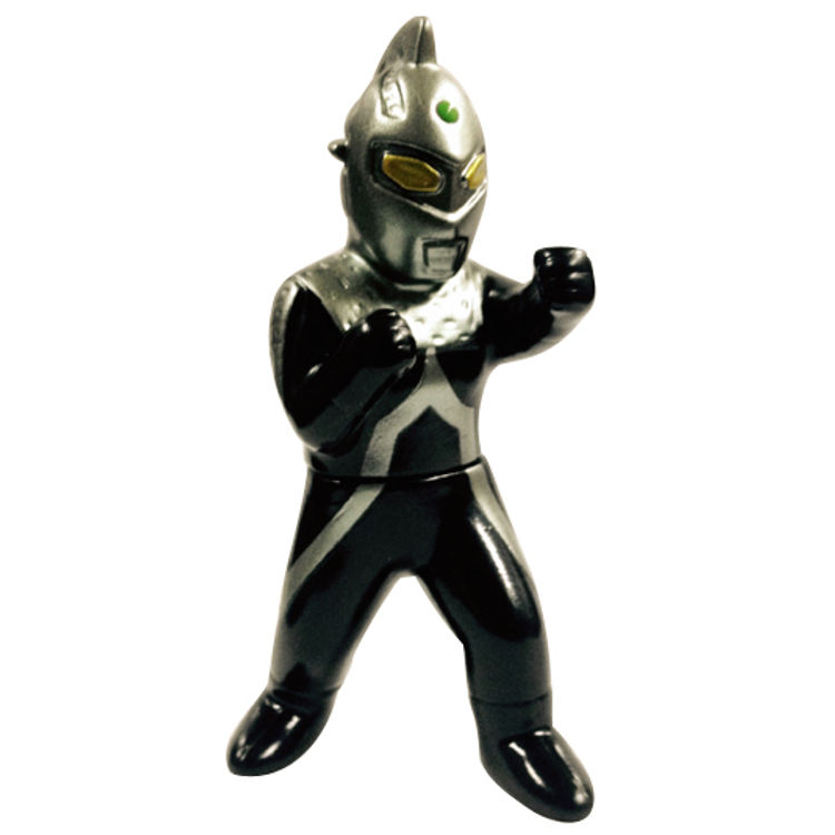 Yuesu pocket mini Soft Vinyl  "Bill Box" series  BB Black Seven Dark Phiten ing pose by USTOYS