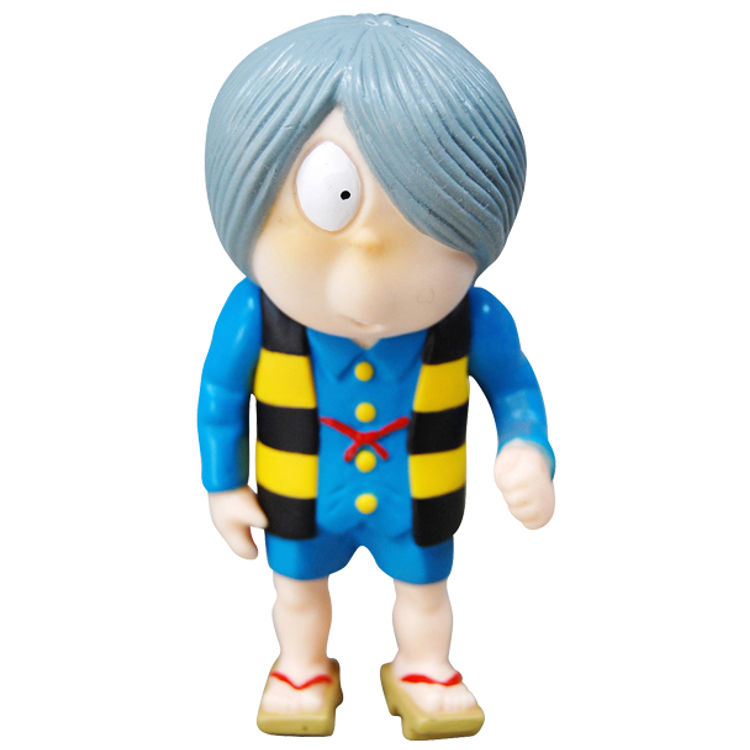 Mizuki Shigeru bizarre cartoon Soft Vinyl Retsuden  Kitaro - Gegege Hen (Rinyuuaru version) by Sunguts