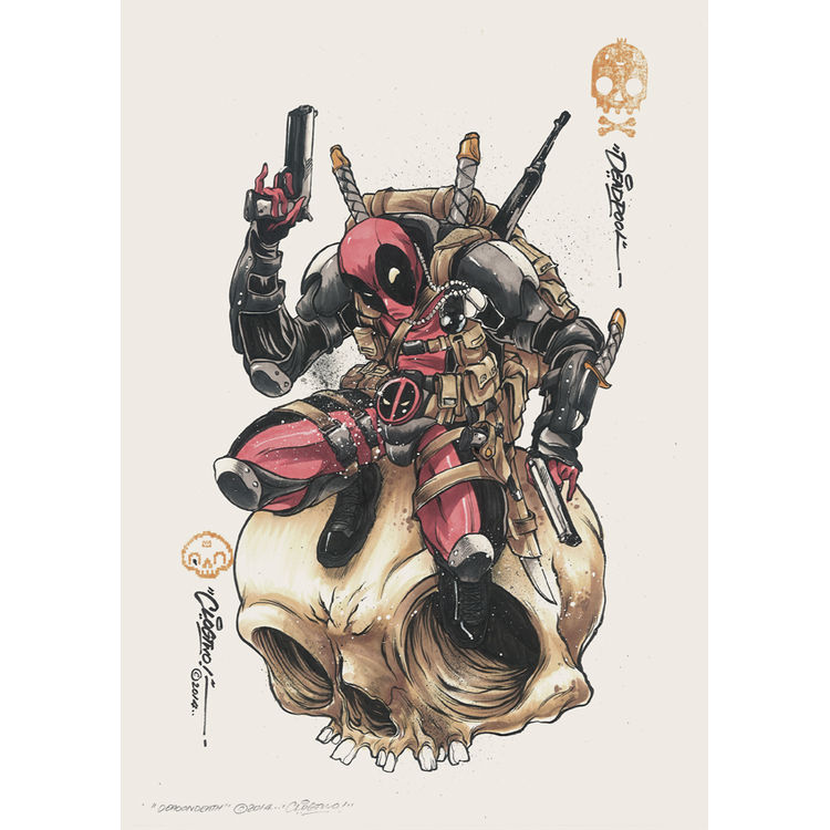 Deadpool Death by Clogtwo