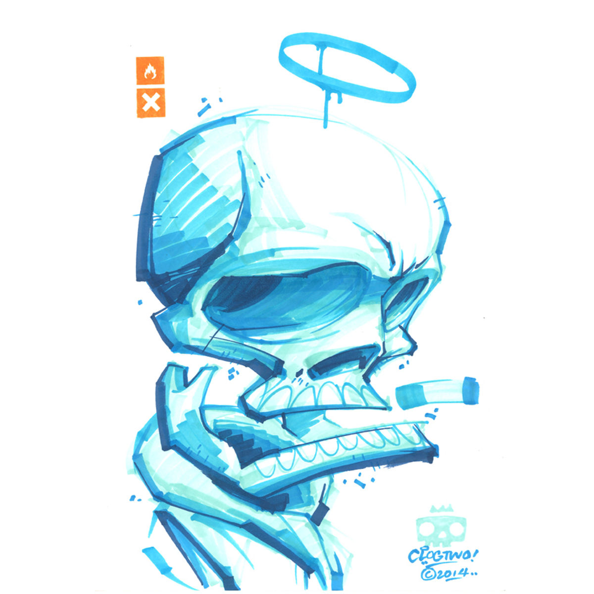 Blue Bubbly Buddy