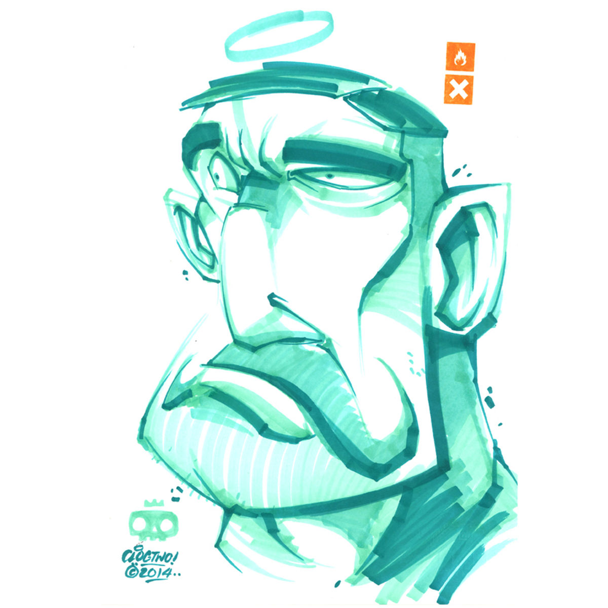 Cyan Crimson Cobbler