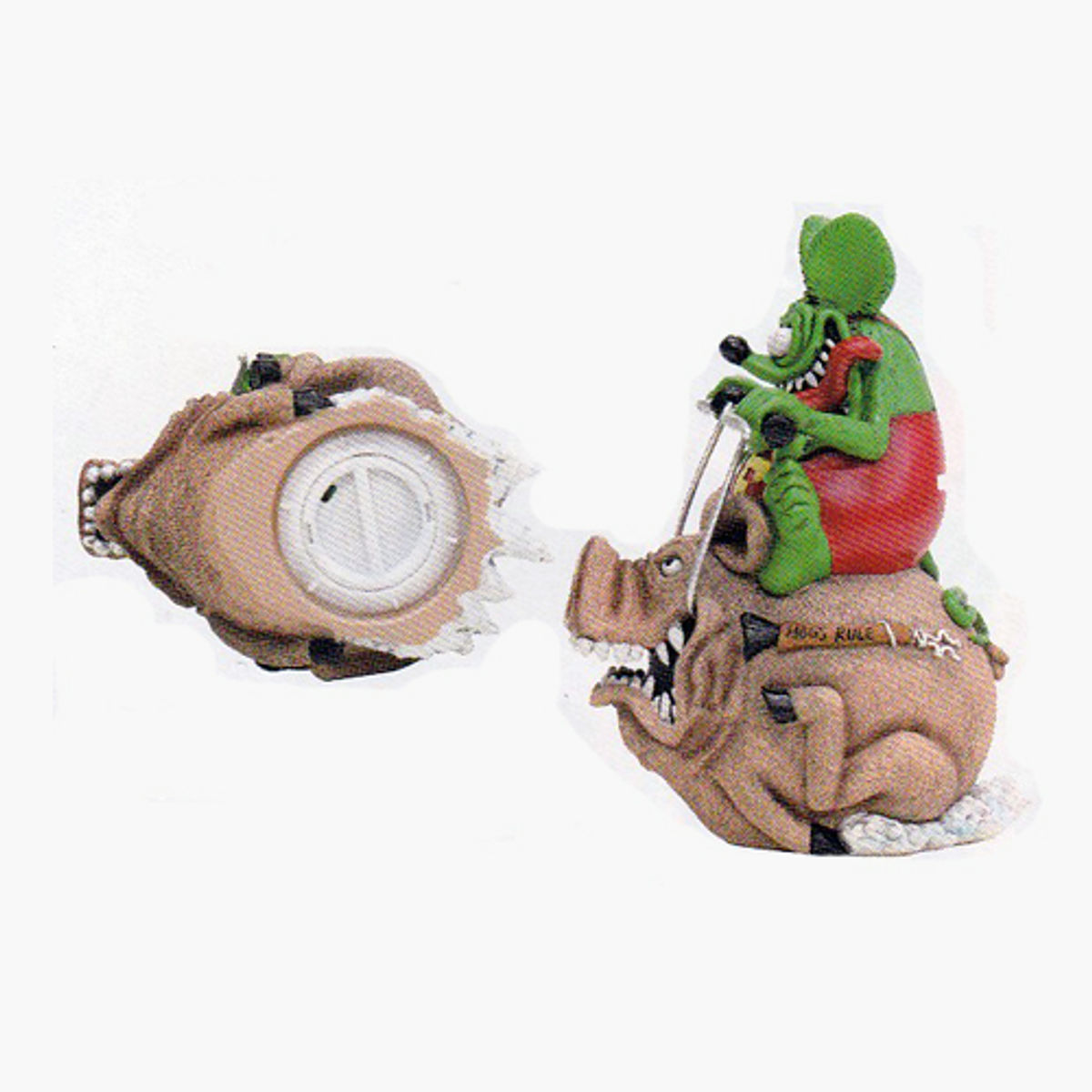 Rat Fink Hog Ride Coin Bank