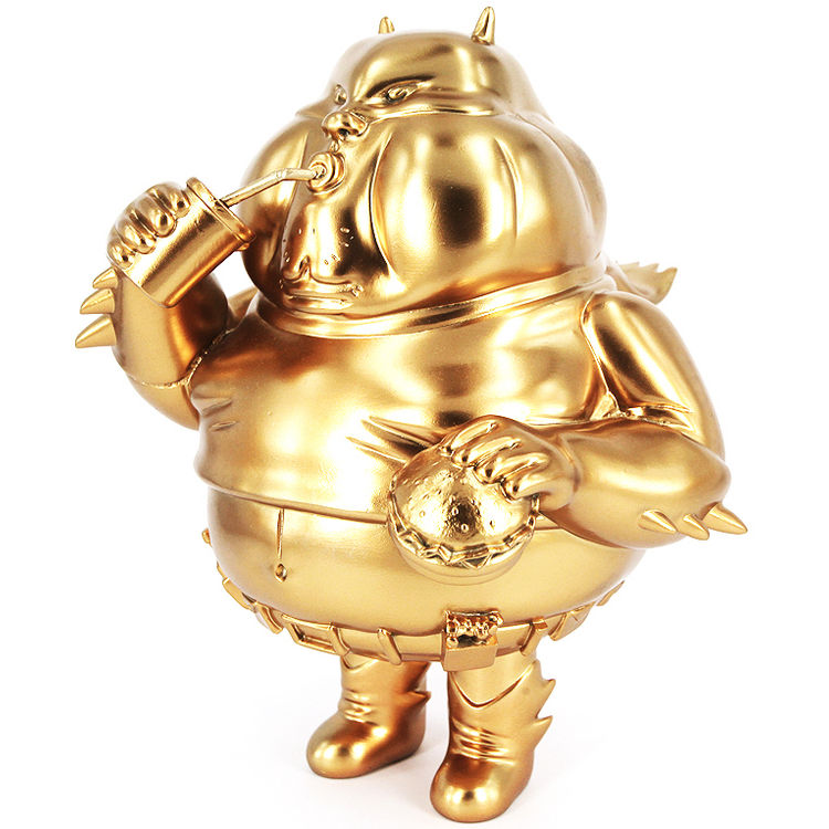 Gold Chunky Knight (Might Jaxx Membership 2015) by Alex Solis