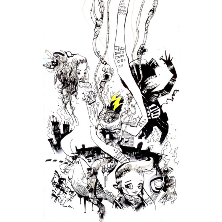 EVERYBODY NEEDS A THRILL by Jim Mahfood