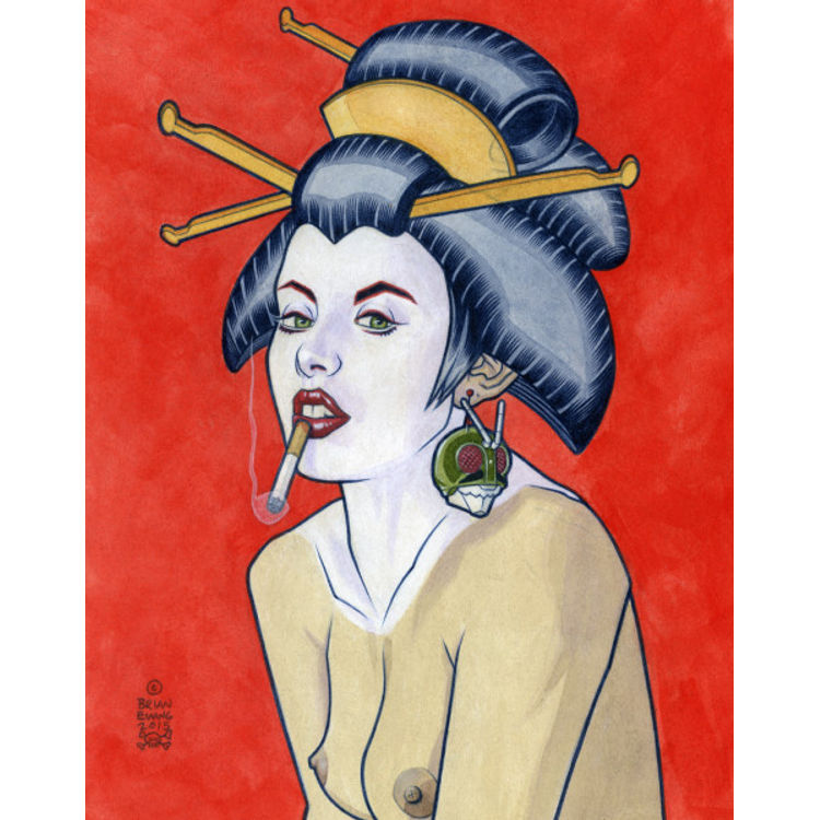 Smoke Break by Brian Ewing