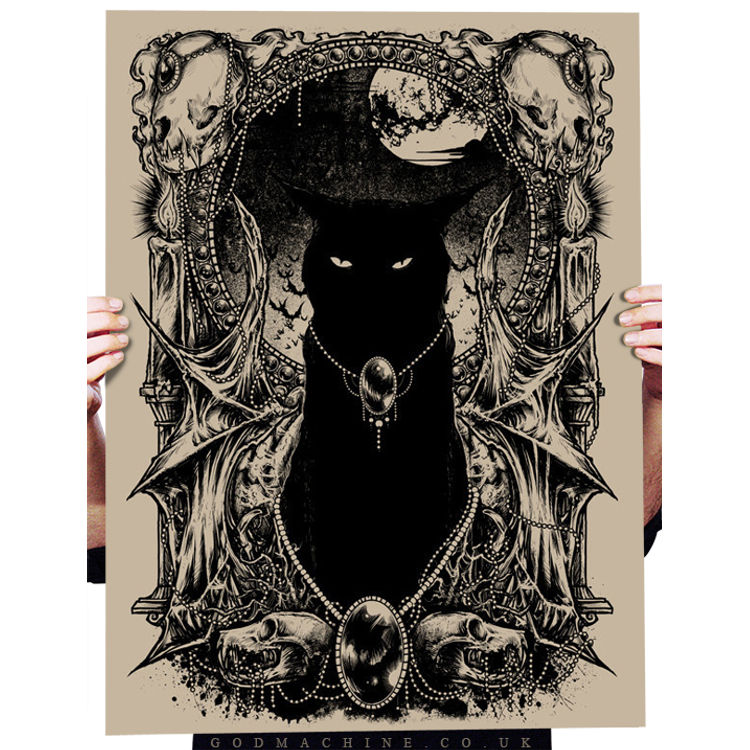 BLACK CAT by Godmachine