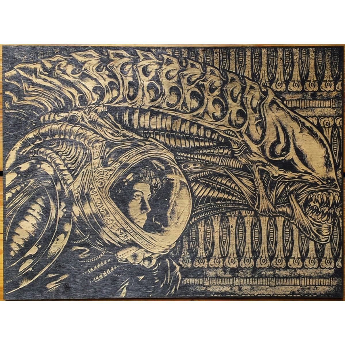 ALIEN AND RIPLEY - dark