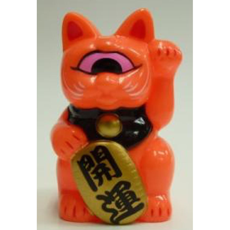 Fortune Cat Baby Orange luck by Real X Head (Mori Katsura)