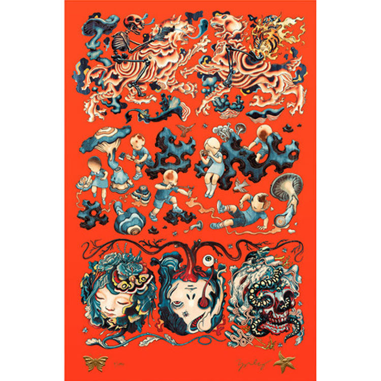 Flash Print Set - A by James Jean