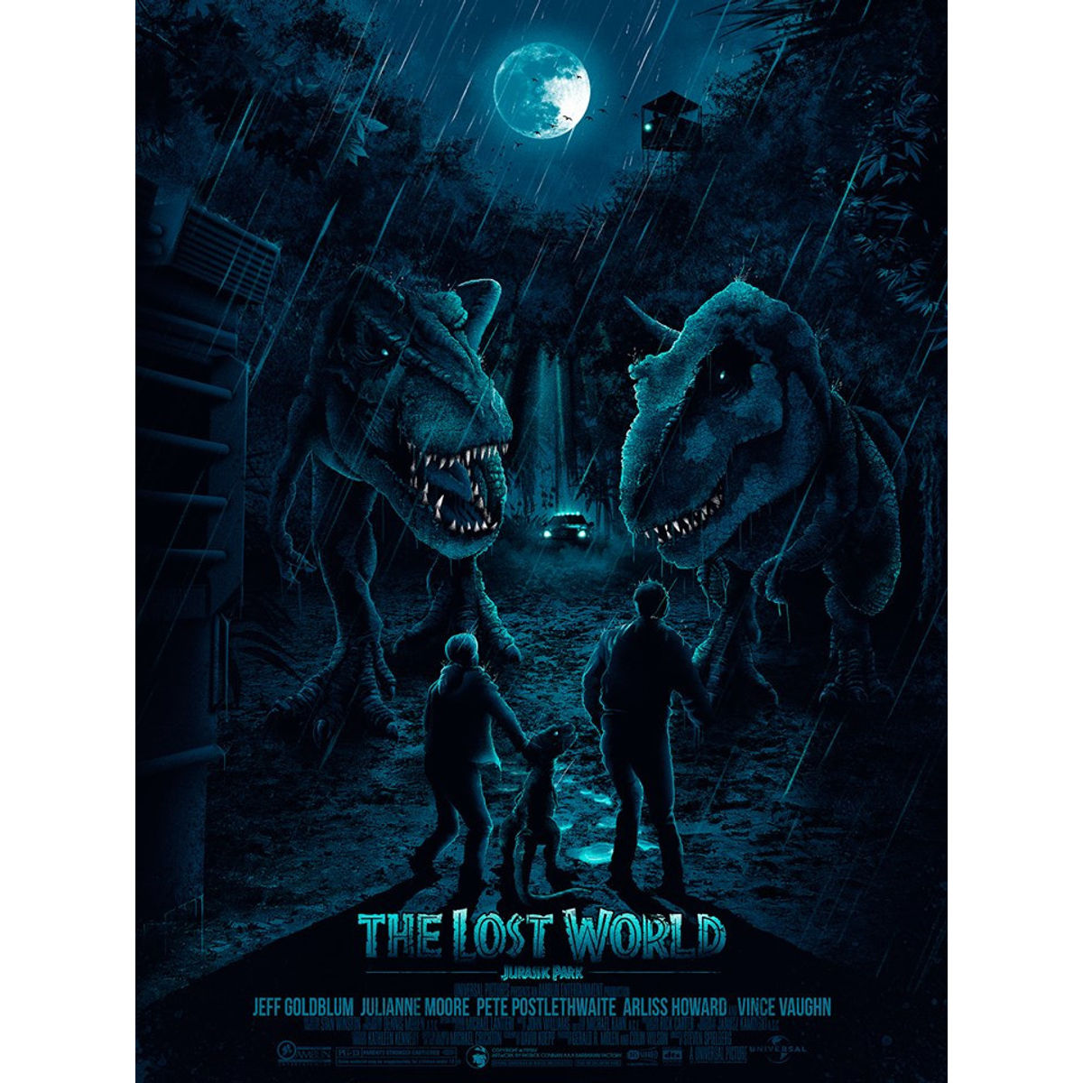 "That's How It Always Starts. Then Later There's Running And Screaming." Wood Variant