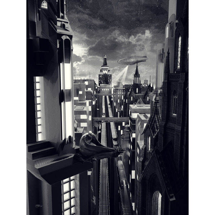 Justice: "Gotham's Avenger" by Chris Skinner