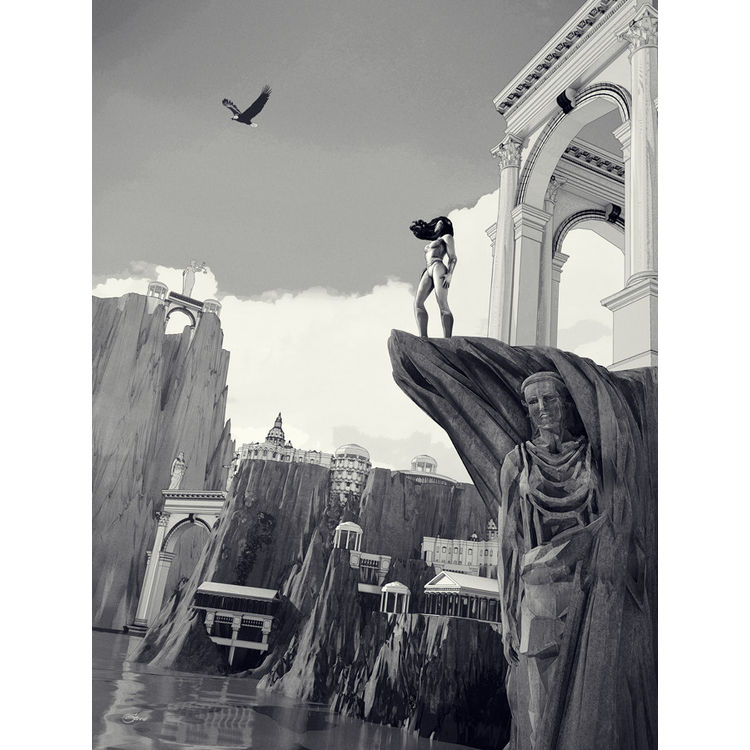 Justice: "Princess Of Themyscira" by Chris Skinner