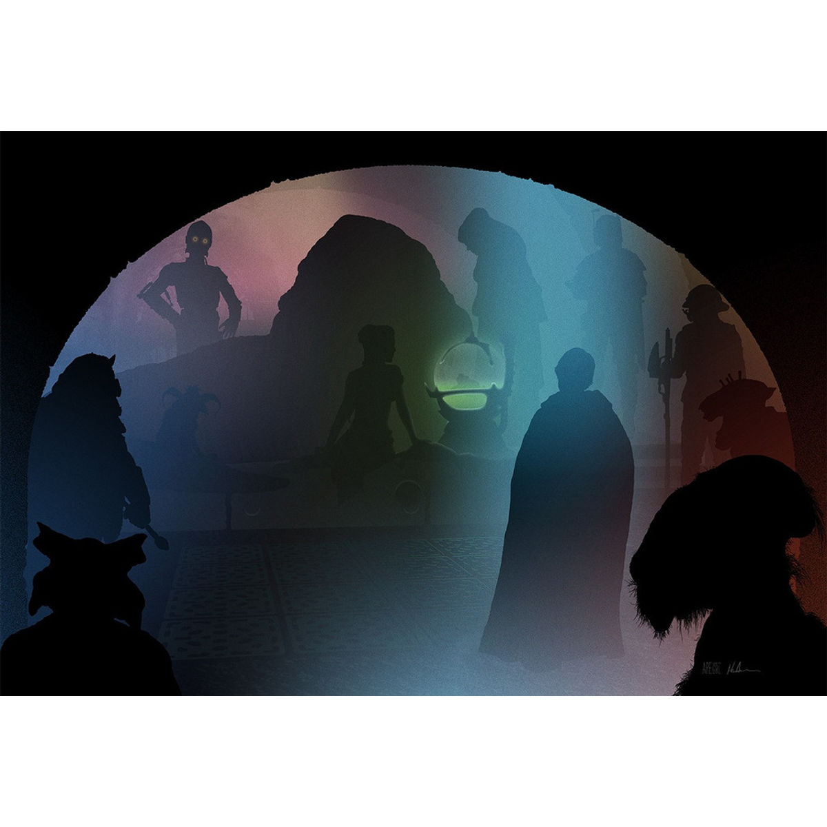 A Knight's Tale: "The Dragon's Den" Large Variant