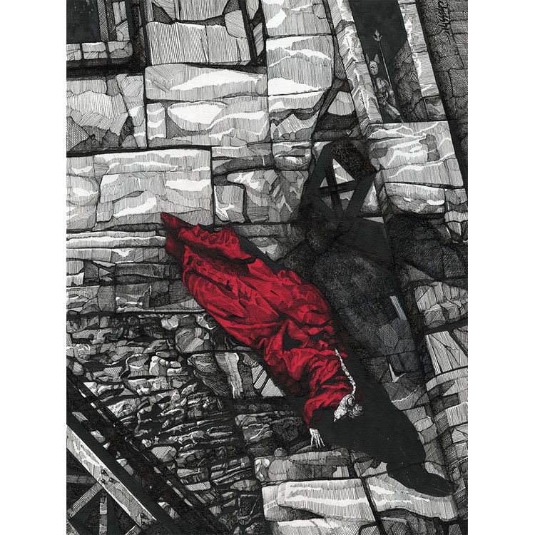The Creeping Terror: "That Dreadful Abyss" Original by Nathan Chesshir