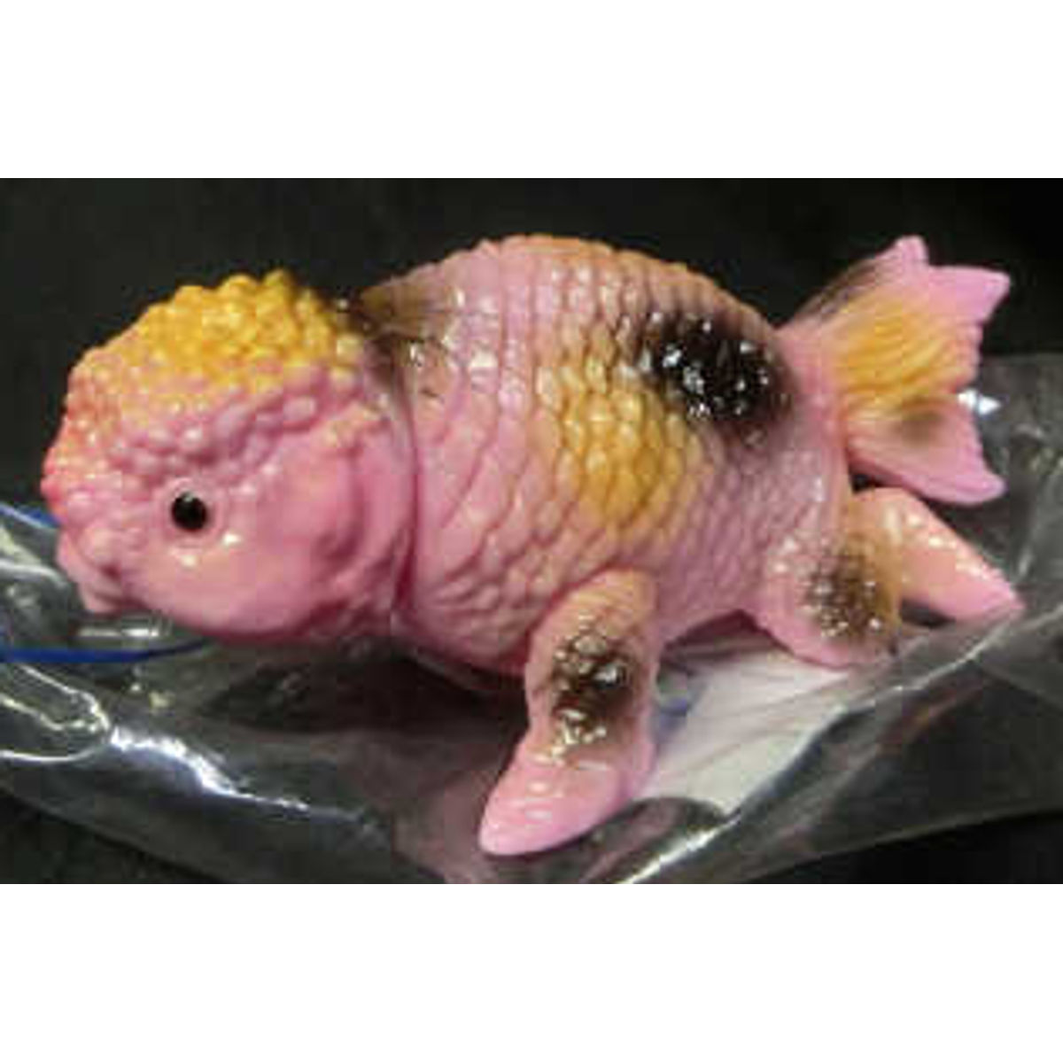 Yamomaku middle size Soft Vinyl goldfish Zaurus (Pink molding)