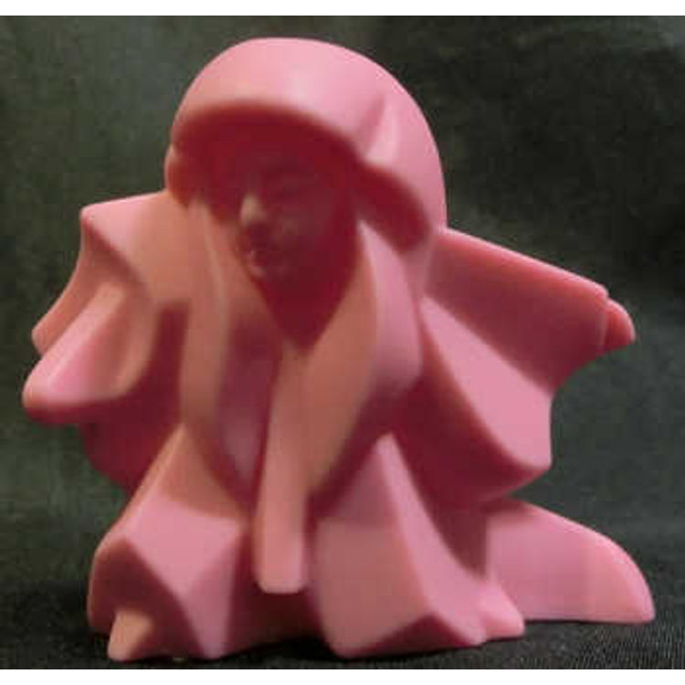 Mirokutoi mirror lion (Pink molding / unpainted) by Mirock Toy (Yowohei Kaneko)