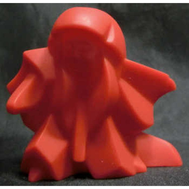Mirokutoi mirror lion (red molding / unpainted) by Mirock Toy (Yowohei Kaneko)