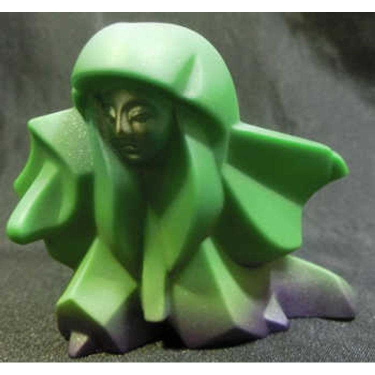 Mirokutoi mirror lion (green molding / Purple) by Mirock Toy (Yowohei Kaneko)
