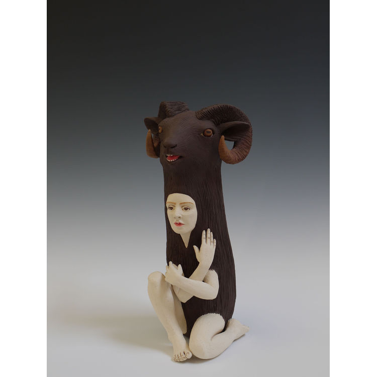 Ram Totem by Crystal Morey
