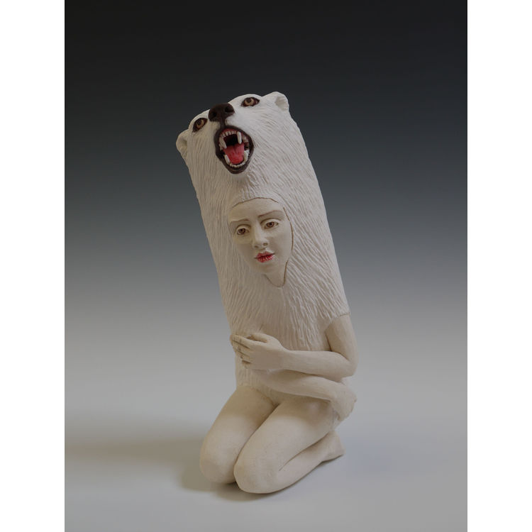 Polar Bear Totem by Crystal Morey