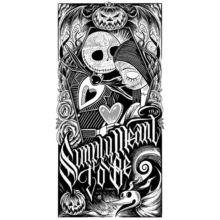 Jack and Sally Muertitos by Maxx242