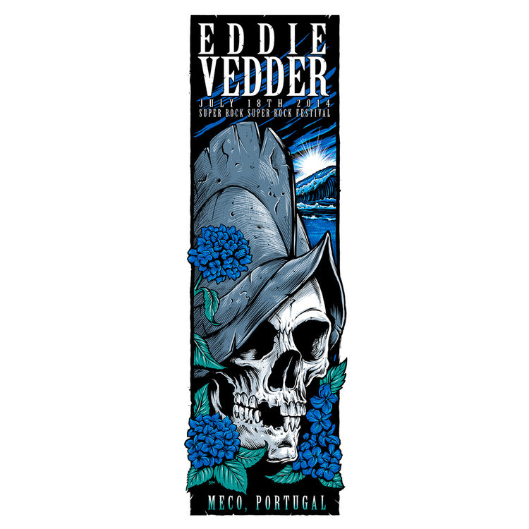 Eddie Vedder Portugal 2014 by Brandon Heart