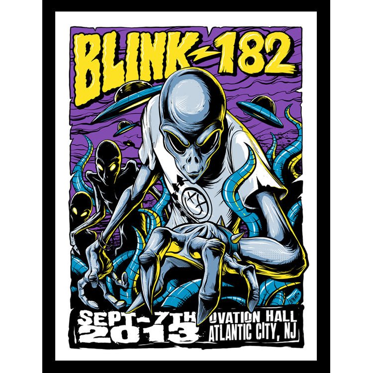 Blink-182 Atlantic City, NJ by Brandon Heart