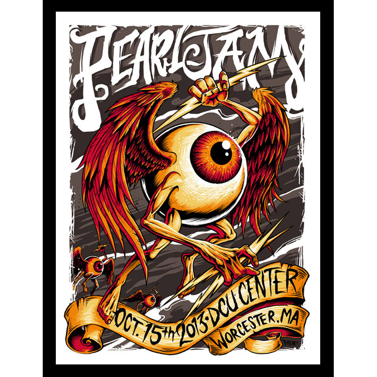 Pearl Jam Worcester, MA by Brandon Heart