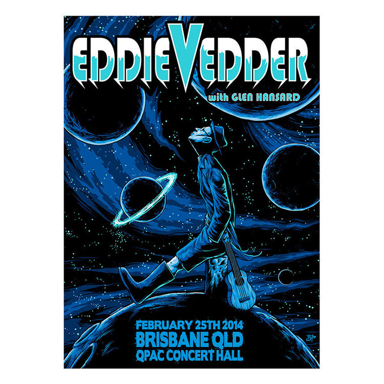 Eddie Vedder Brisbane, Australia by Brandon Heart