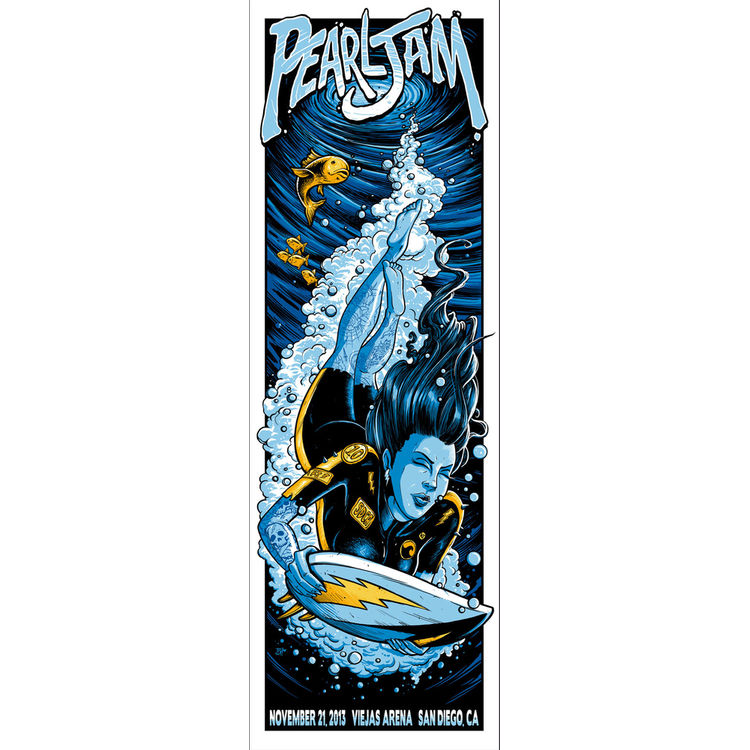Pearl Jam San Diego, CA by Brandon Heart