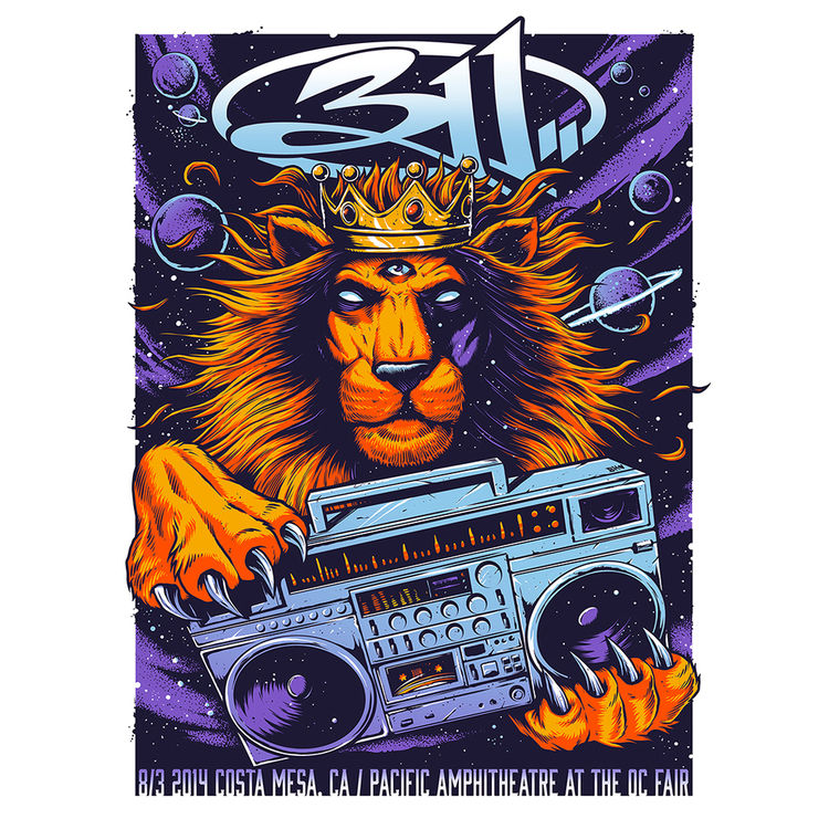 311 Costa Mesa, CA by Brandon Heart