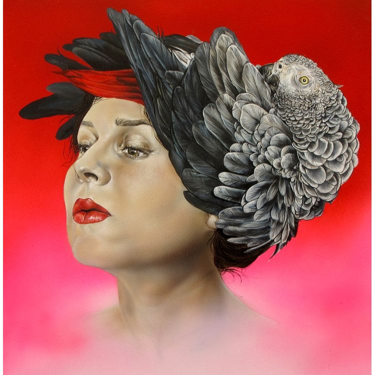 African Grey by Robert Yancy