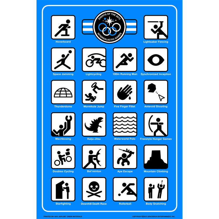 Events of the 2027 Intergalactic Games by Mitch Ansara