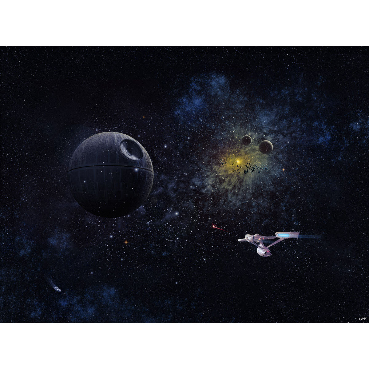 USS Enterprise VS Death Star