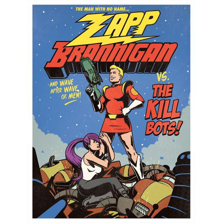 Zapp Brannigan VS the Kill Bots by Aled Lewis