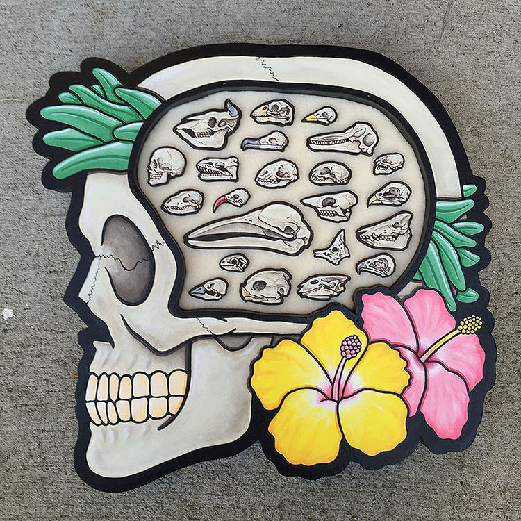 Endemic, Native, and Extinct (2015) by Matt Ritchie