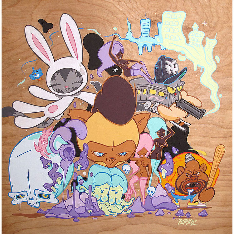 Little City, Big Dreams (2015) by Persue (Dave Persue)