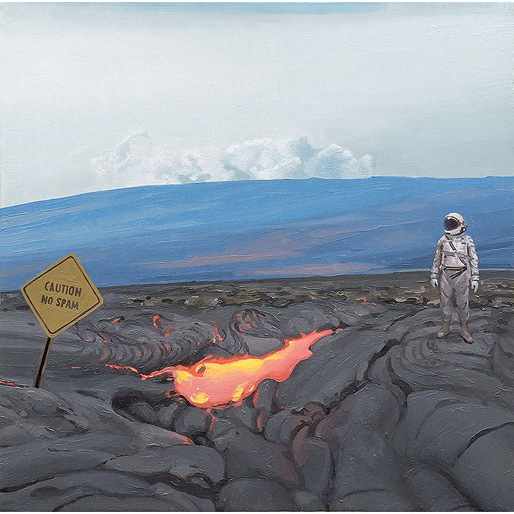 Caution: No Spam (2015) by Scott Listfield