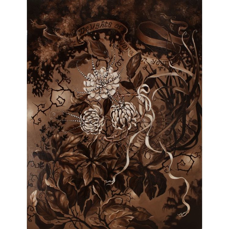 Delights of the flora on your flesh by Susanne Apgar