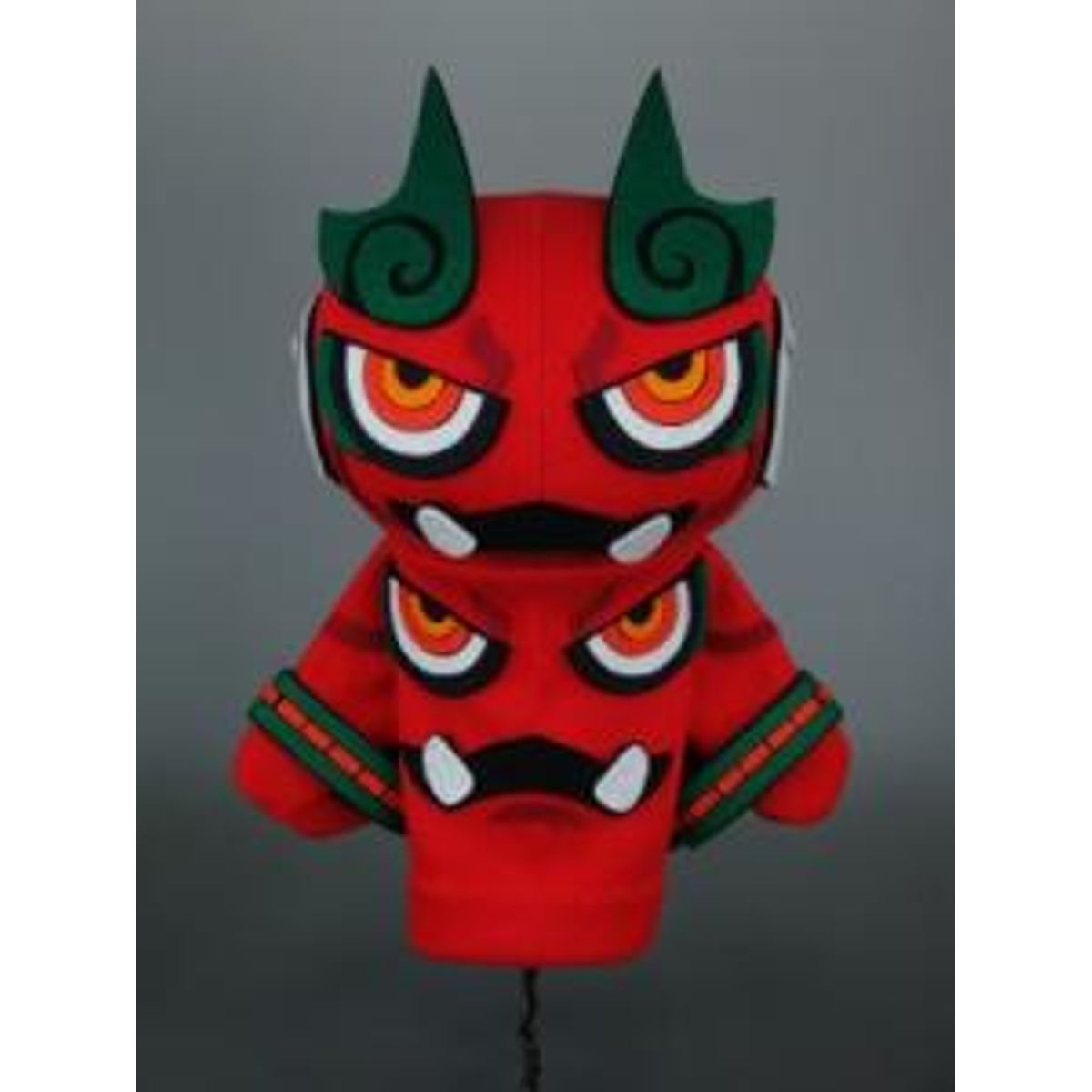Kikkai Buddha "bamboo" unequal (red)