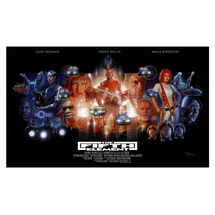 "Fifth Element" Title Variant by Nick Runge
