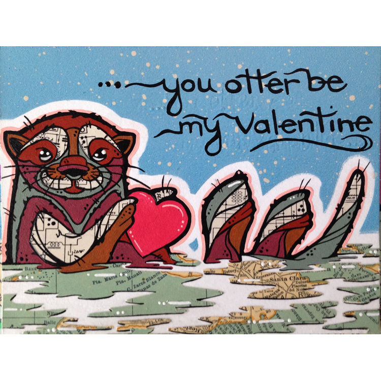 Otter be Mine by Patrick Wayner