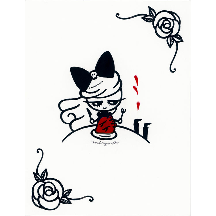 Eat my heart! by Mizna Wada
