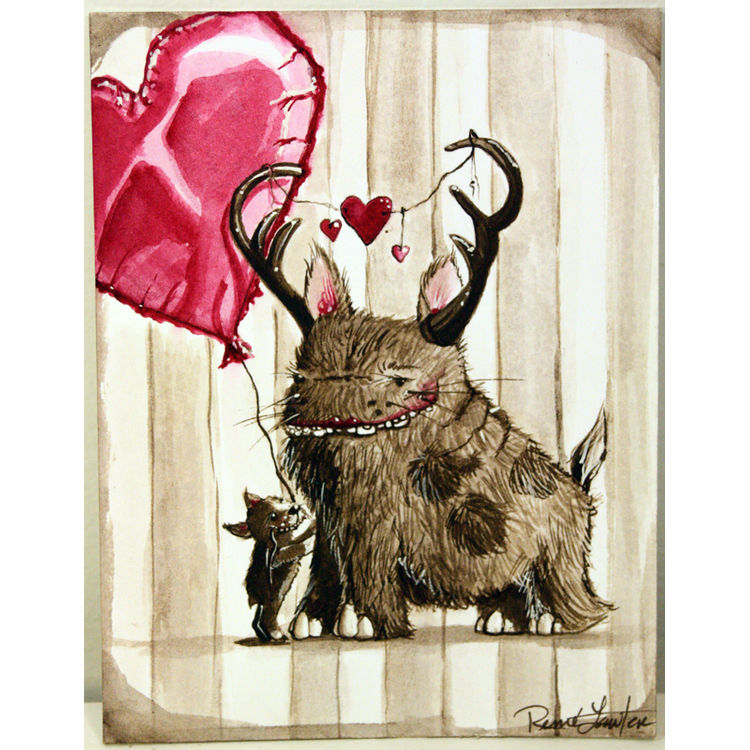 The 100th red ballon for you by Renee Lawter