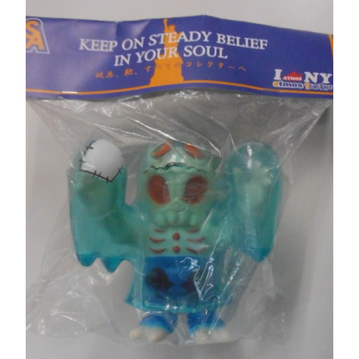 SECRETBASE [ SKULL B × B × G atmos NY ver. / ( Sheets = Clear Blue molding / Bode = white molding ) ]