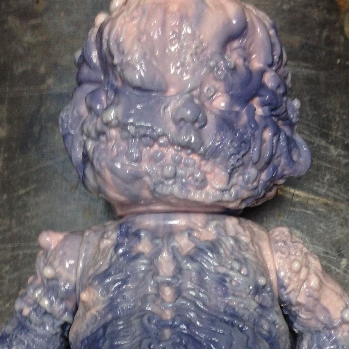 AUTOPSY ZOMBIE STAPLE BABY MARBLED LOVESICK EDITION ( white+purple+pink )